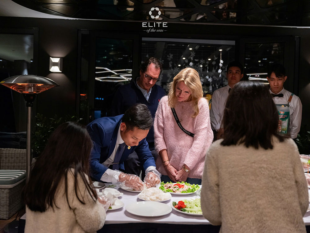 Cooking demonstration